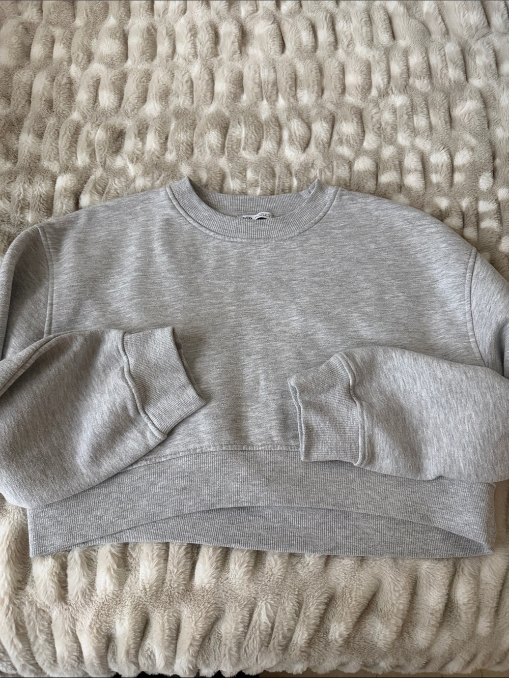 Zara crop sweater